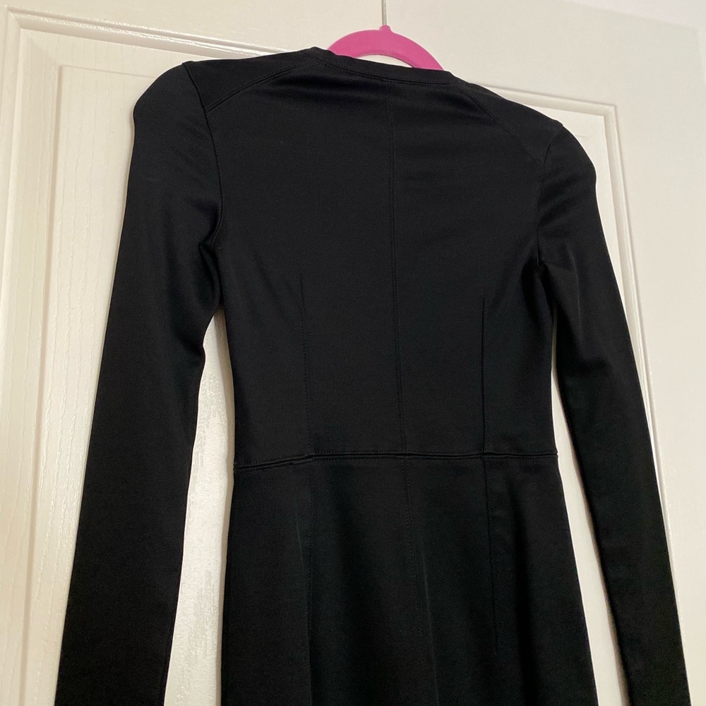 EUC RAG & BONE JOYCE DRESS BLACK BODYCON 00 - Picture 4 of 6
